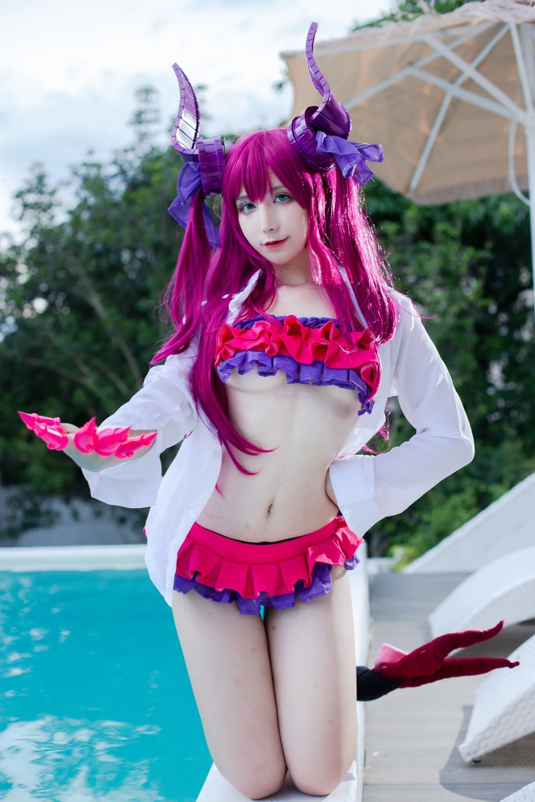 九曲Jean – NO.75 fgo泳装本-龙娘泳装 [14P]插图8